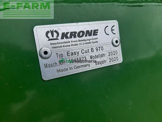 Cortacésped manual - Krone - easy cut b 970