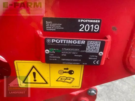 Cortacésped manual - Pöttinger - novacat 352 v