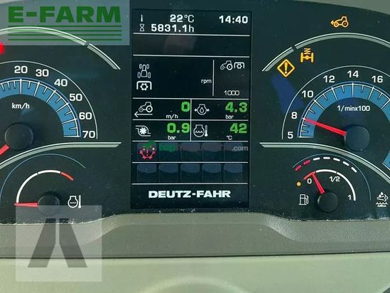 Tractor agrícola - Deutz-Fahr - agrotron 7250 ttv