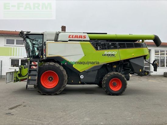 Cosechadora de Cereal - Claas - lexion 5400 + v770 rapsmesser