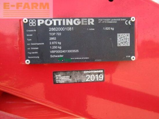 Henificador - Pöttinger - eurotop 722