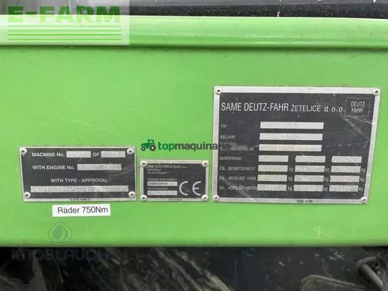 Cosechadora de Cereal - Deutz-Fahr - topliner 6090 hts balance