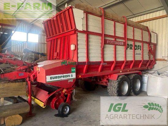Cinta transportadora de forraje - Pöttinger - europrofi 3