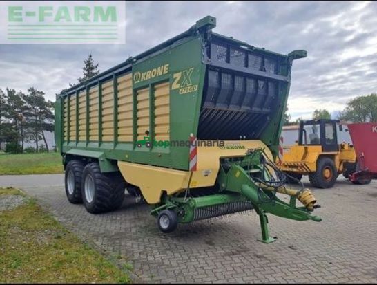 Cinta transportadora de forraje - Krone - zx 470 gd