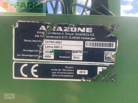 Grada de disco - Amazone - catros 5001-2