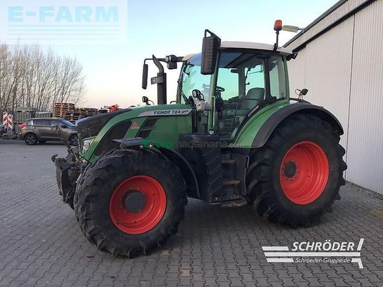 Tractor agrícola - Fendt - 724 scr profi plus