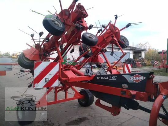 Henificador - Kuhn - gf 8702t-g2 digidrive