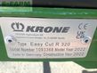 Cortacésped manual - Krone - gebr. r 320 heckmähwerk