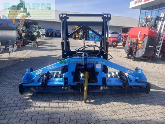 Grada de disco - Sicma - ers 3000 mit axon-walze und hydr. anbauteilen