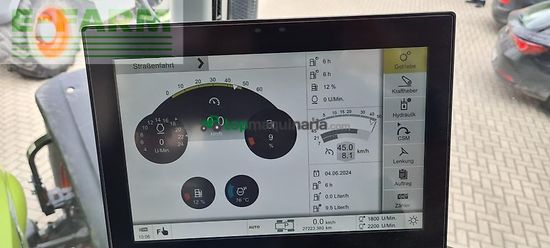 Tractor agrícola -  - axion 870 cmatic cebis touch, gps ready