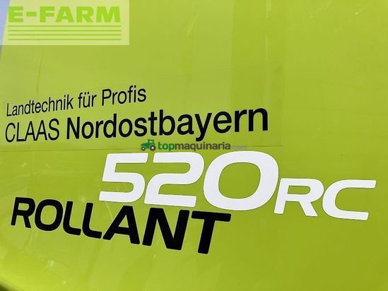 Empacadora gigant - Claas - rollant 520 rc cnob-edition