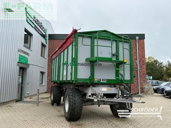 Remolqu agrícola -  - hkd 302 | seitenbordwände als portal