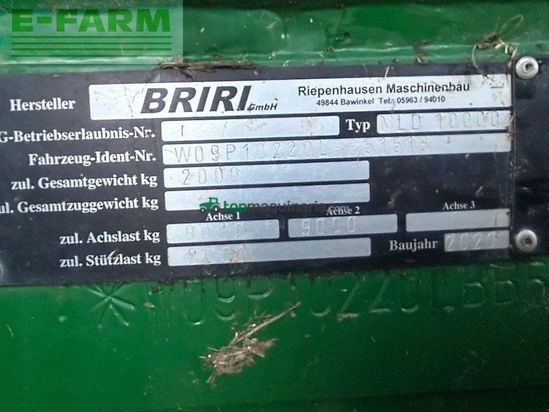 Cuba de purin - Briri - mld 10000