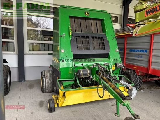 Empacadora gigant - John Deere - rundballenpresse 592 maxi cut