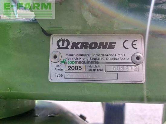Henificador - Krone - kw 6.70/6
