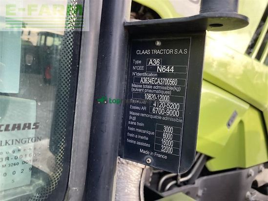 Tractor agrícola - Claas - arion 650 cmatic cebis CMATIC CEBIS