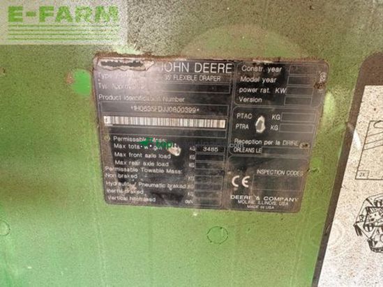 Cabezal - John Deere - 635 rdf