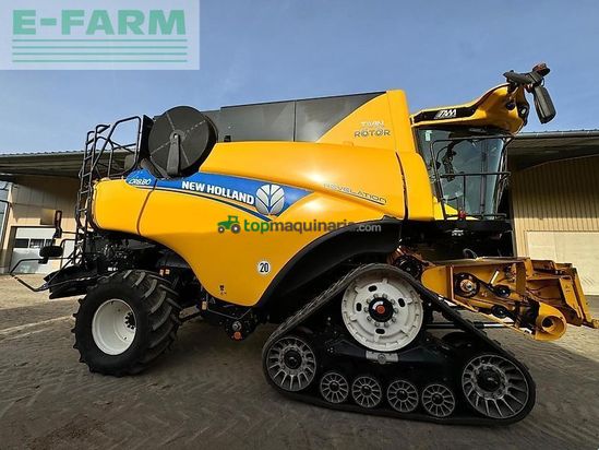 Cosechadora de Cereal - New Holland - cr 8.80 raupe 8,53m sw + sww