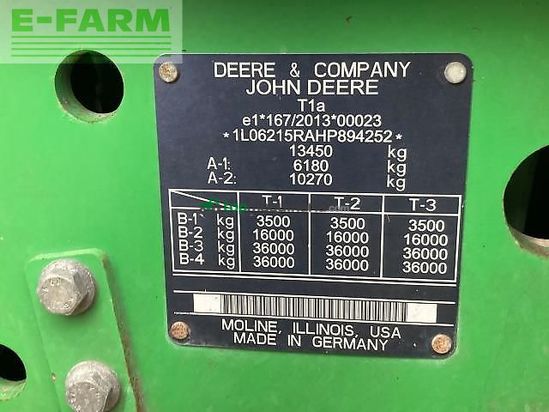 Tractor agrícola - John Deere - 6215r