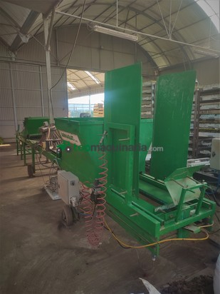 Maquina línea de siembra completa para bandejas de poliespán