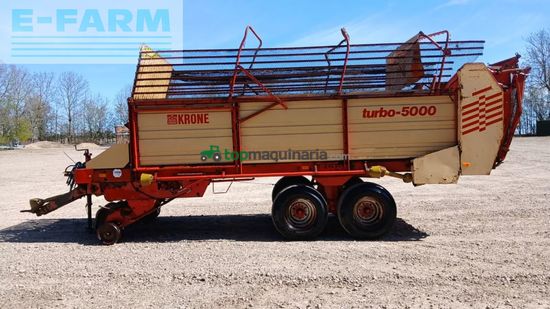 Remolqu agrícola - Krone - turbo 5000