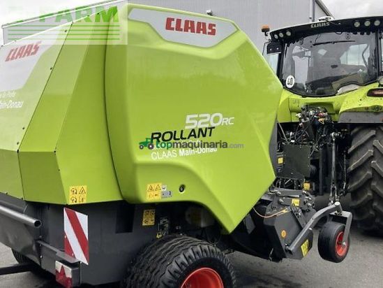 Empacadora gigant - Claas - rollant 520 rc
