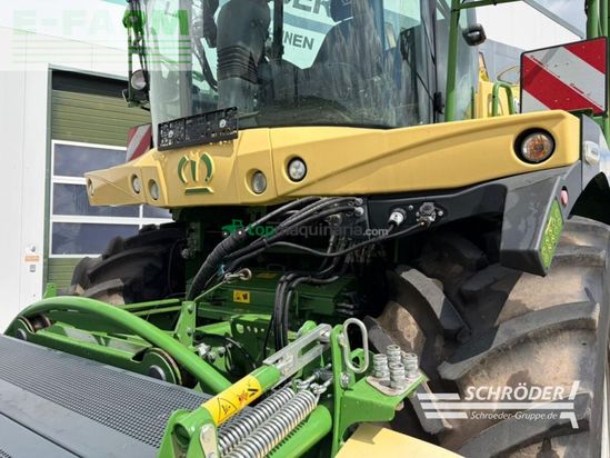 Cosechadora de Cereal - Krone - big x 630 + easyflow + xcollect 750-3