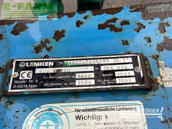 Arado - Lemken - varidiamant 10 6+1 l 100