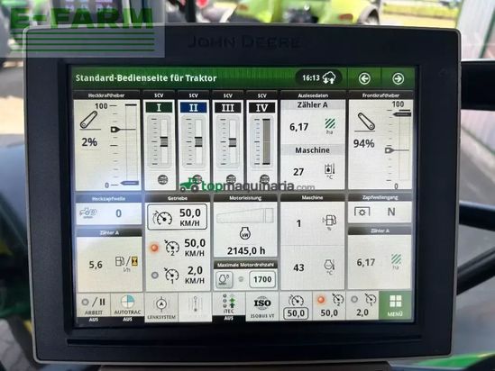 Tractor agrícola - John Deere - 6r 145