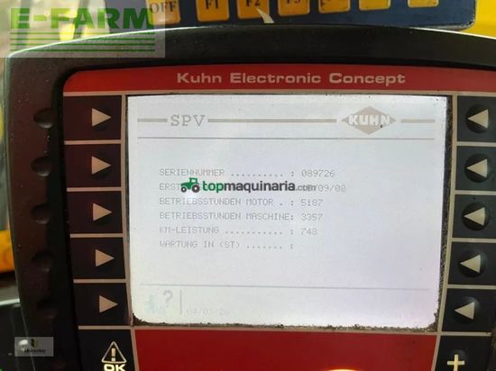Remolqu esparcidor - Kuhn - spv 14 (2113)