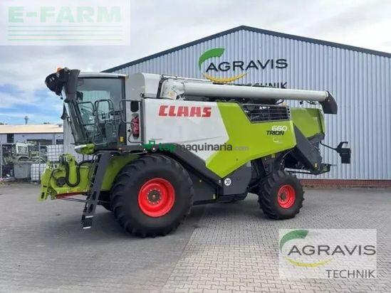 Cosechadora de Cereal - Claas - trion 660