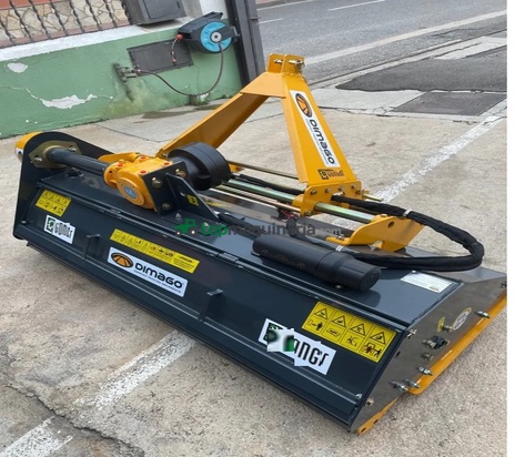 Trituradora HIDRÁULICA para tractor desplazable martillos 122-175 cm 