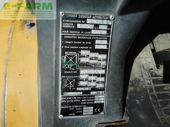 Elevadora - Caterpillar - dp30n triplex 5,97 meter + ss + ls + halbkab.