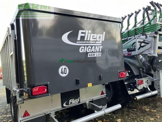 Remolqu agrícola - Fliegl - gigant asw 110 tandem