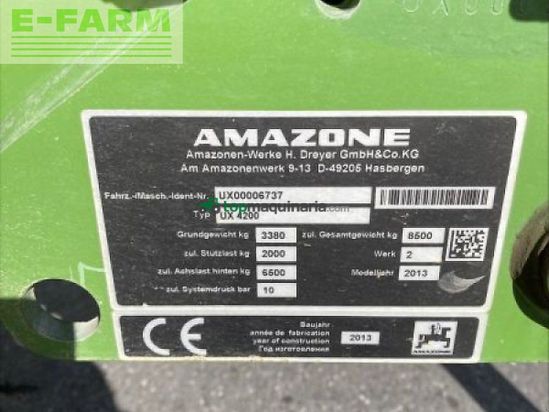 Atomizador - Amazone - ux 4200 special