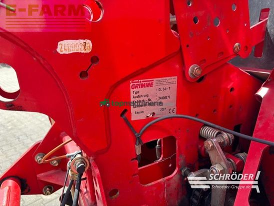Cosechadora - arrancadora de patata - Grimme - gl 34 t