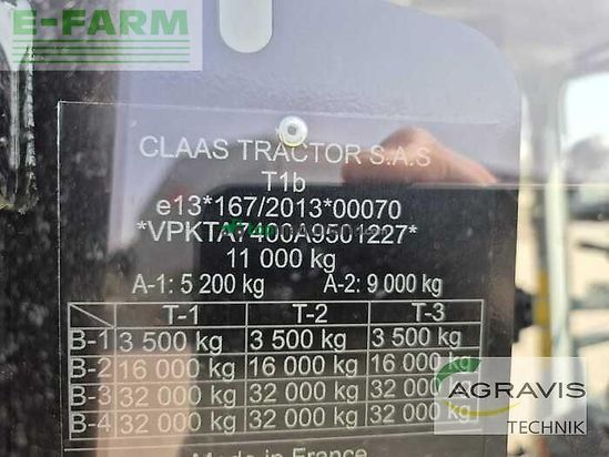 Tractor agrícola - Claas - arion 550 cmatic cebis CMATIC CEBIS