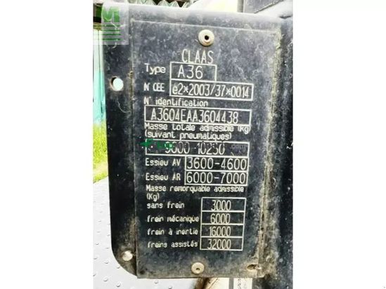 Tractor agrícola - Claas - arion 620 c C