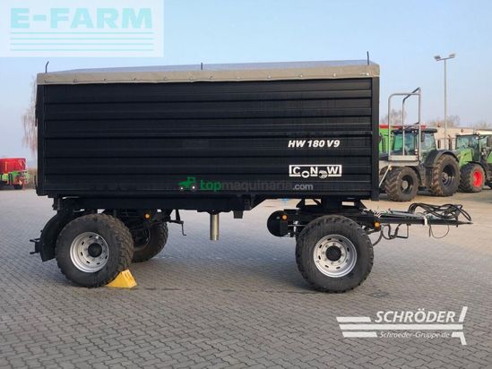 Remolqu agrícola -  - hw 180 v9