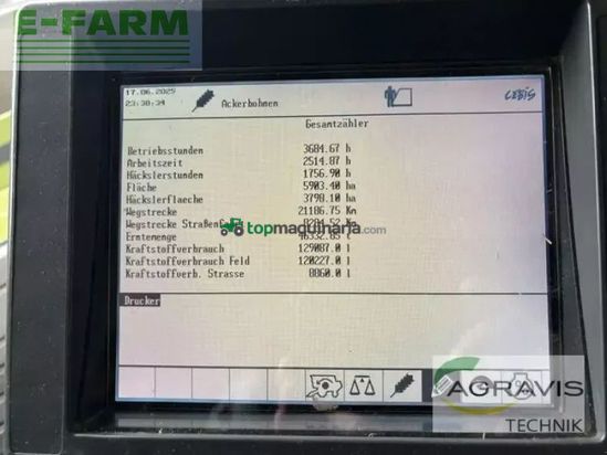 Cosechadora de Cereal - Claas - lexion 550