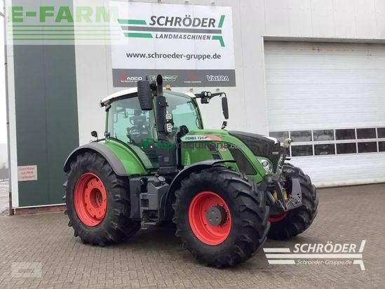 Tractor agrícola - Fendt - 724 s4 profi+ | rtk, fzw, radgewichte...