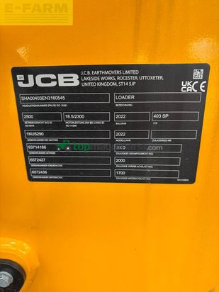 Minicargadora - JCB - 403 agri