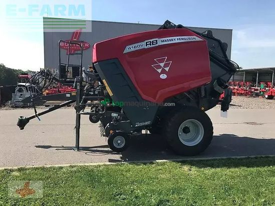 Empacadora gigant - Massey Ferguson - mf 4160 v xtra / lely