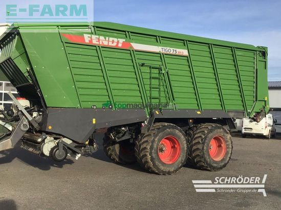 Cinta transportadora de forraje - Fendt - tigo 75 xr