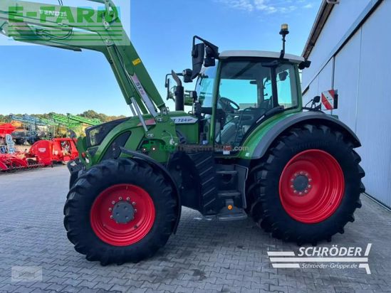 Tractor agrícola - Fendt - 724 vario s4 power