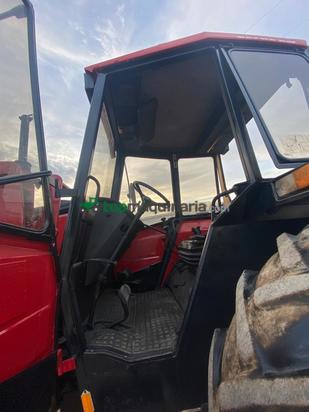 Tractor agrícola - Valmet - 555-4 con pala 