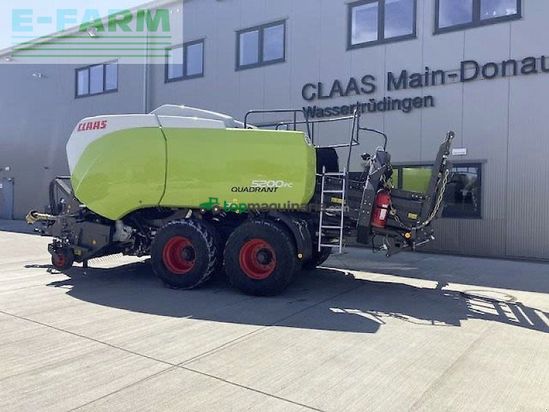 Empacadora gigant - Claas - quadrant 5200 fc tandem
