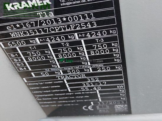 Minicargadora - kramer - kl 30.8t