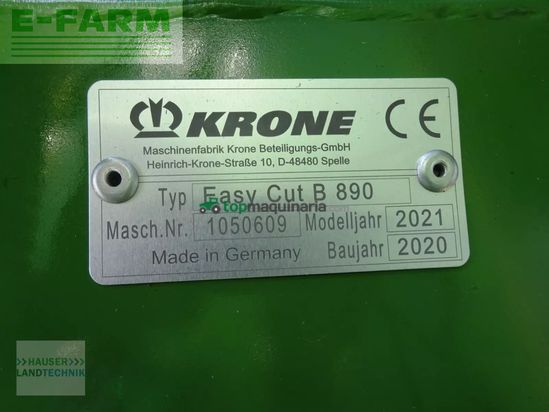 Cortacésped manual - Krone - easy cut b 890