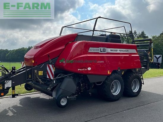 Empacadora gigant - Massey Ferguson - mf 2234 xdtc mit schneidwerk